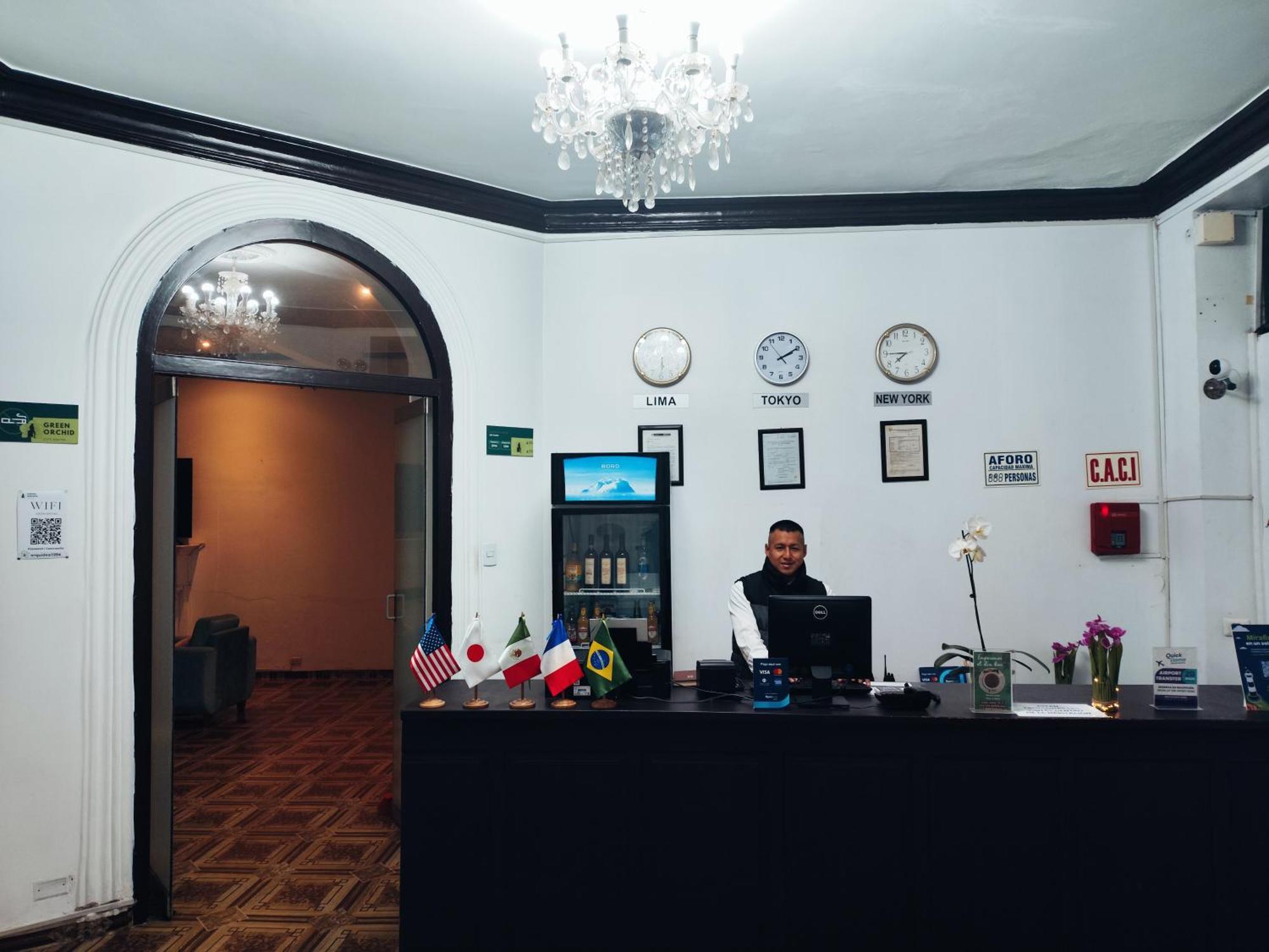 Orquidea Verde Miraflores Hotell Lima Eksteriør bilde